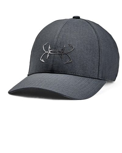 Under Armour Ua Iso-chill Armourvent Fish Adjustable Cap - Grey