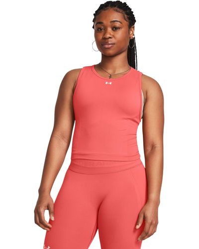 Under Armour Train Seamless Tank - Red