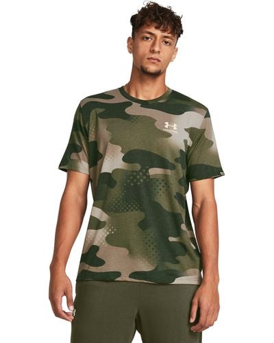 Under Armour Ua Freedom Amp T-shirt - Green