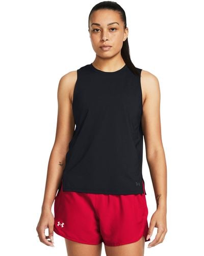 Under Armour Launch Elite Tank - Red