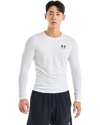 Under Armour Camiseta de manga larga heatgear® - Blanco