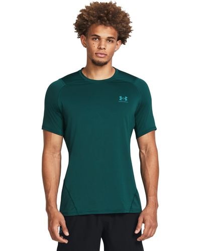 Under Armour Heatgear® Fitted Graphic Short Sleeve - Green