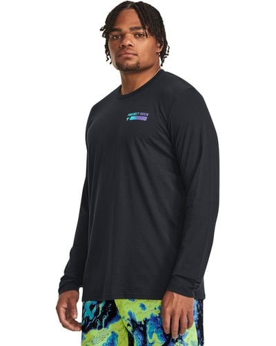 Under Armour Project Rock Brahma Long Sleeve - Blue