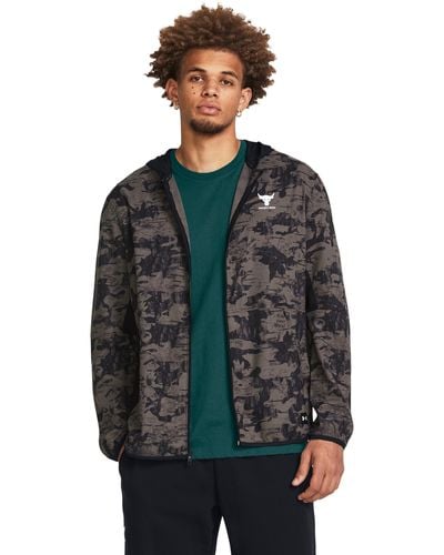 Under Armour Project Rock Iso-chill Tide Hybrid Jacket - Grey