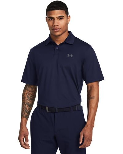 Under Armour Polo tee to green - Azul