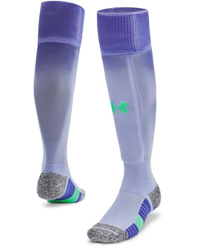 Under Armour Magnetico Pocket Over-the-calf Socks - Blue