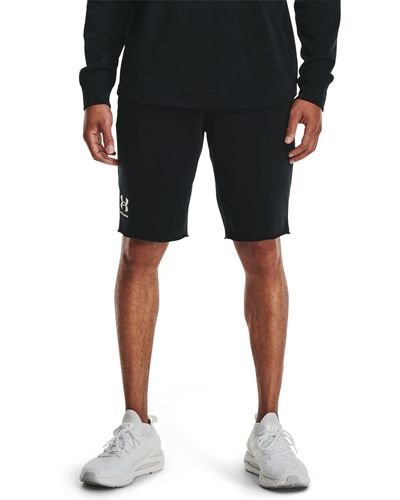 Under Armour Rival Terry Shorts - Black