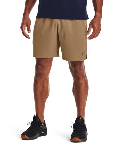 Under Armour Ua Motivate Vented Shorts - Brown