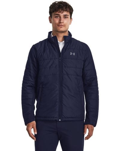 Under Armour Herenjack Storm Session Golf - Blauw