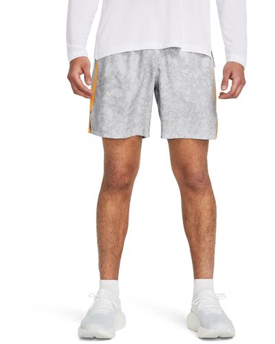 Under Armour Herenshorts Launch Unlined 18 Cm - Blauw