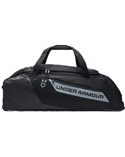 Under Armour Ua Baseball Wheeled Bag - Black