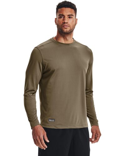 Under Armour Tactical Ua Tech Long Sleeve T-shirt - Brown