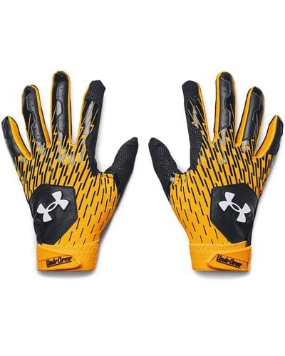 Under Armour Ua Clean Up Batting Gloves - Yellow