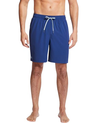 Under Armour Ua Solid 2-in-1 Compression Swim Volley Shorts - Blue