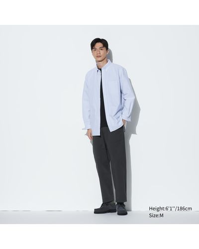 Uniqlo Baumwolle easy hose (relaxed fit) - Mehrfarbig