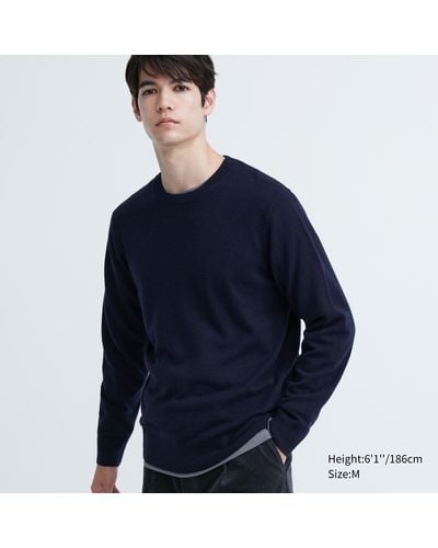 Uniqlo 100% kaschmir pullover - Blau
