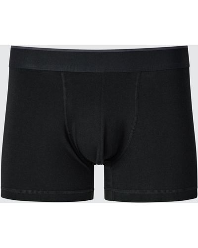 Uniqlo Baumwolle unterhose mit niedrigem bund - Schwarz