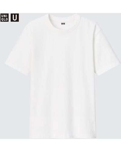 Uniqlo Baumwolle t-shirt - Weiß