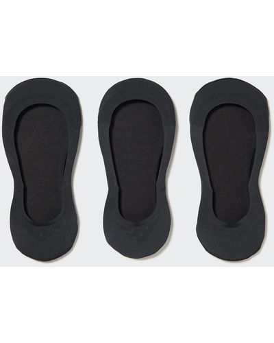 Uniqlo Calcetines Invisibles (3 Pares) - Negro