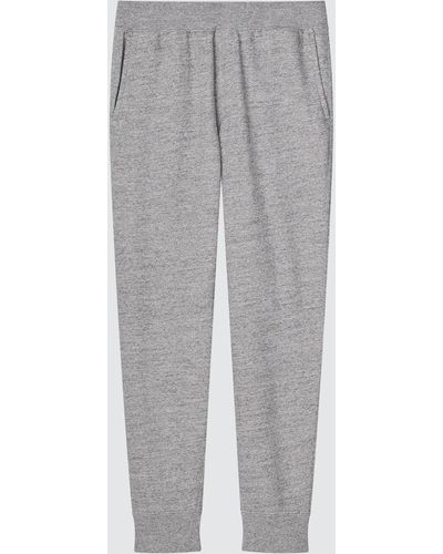 Uniqlo Pantalón Jogger Felpa Deportivo Algodón - Gris