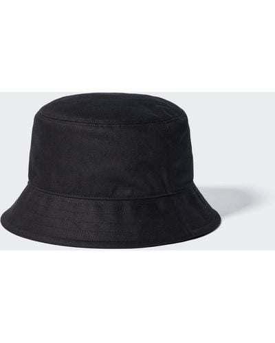 Uniqlo Baumwolle bucket hat - Schwarz
