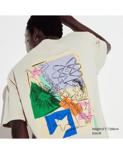 Uniqlo Algodón Andy Warhol Collages UT Camiseta Estampado Gráfico - Multicolor