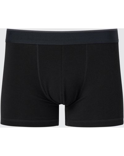 Uniqlo Baumwolle unterhose mit niedrigem bund - Schwarz