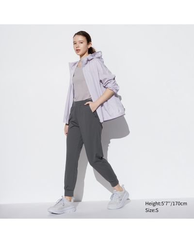 Uniqlo Ultraelástico AIRism Pantalón Joggers - Gris