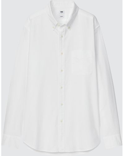 Uniqlo Camisa Oxford Slim Fit Algodón - Multicolor