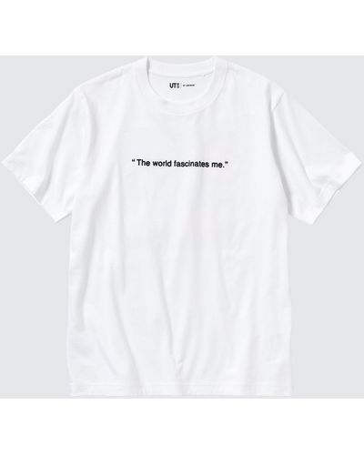 Uniqlo Algodón NY Pop Art Archive UT Camiseta Estampado Gráfico (Andy Warhol) - Blanco