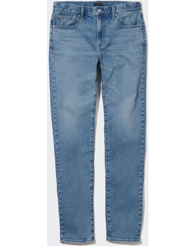 Uniqlo Baumwolle jeans (slim fit) - Blau