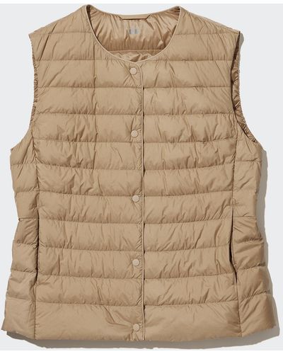 Uniqlo Chaleco Compacto Plumas Ultraligero - Marrón