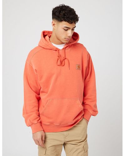 Carhartt Wip Nelson Hooded Sweatshirt - Orange