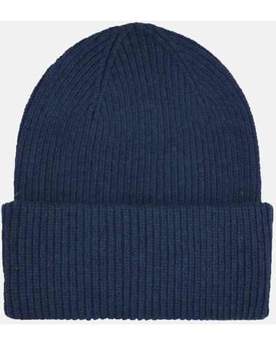 COLORFUL STANDARD Merino Wool Hat - Blue