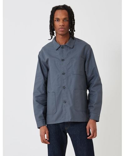 Le Laboureur Cotton Work Jacket - Grey