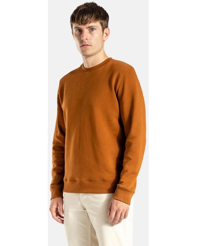 Norse Projects Vagn Classic Crew Sweatshirt - Orange