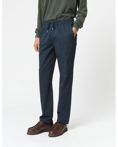 COLORFUL STANDARD Twill Trousers (organic) - Blue