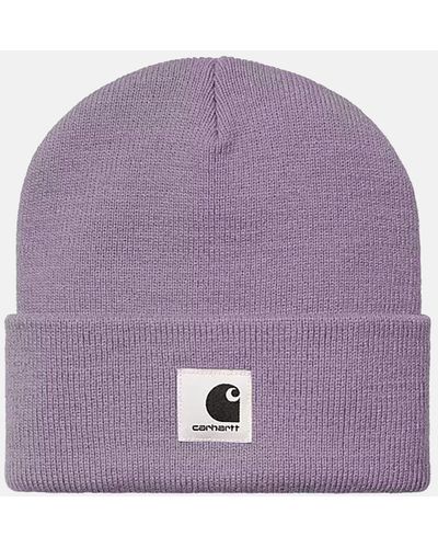 Carhartt Wip Ashley Beanie Hat - Purple