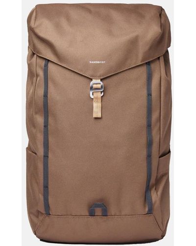 Sandqvist Walter Backpack (recycled Poly) - Brown