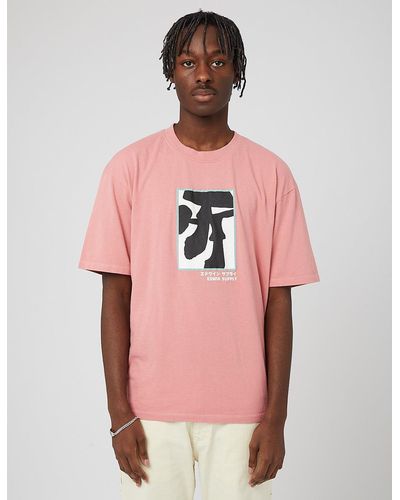 Edwin Shrooms T-shirt - Pink