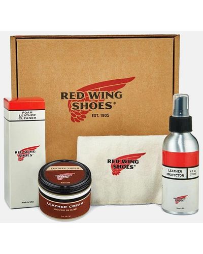 Red Wing Smooth Finished Care Kit - Brown