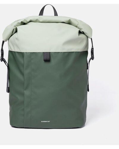 Sandqvist Konrad Rolltop Backpack - Green