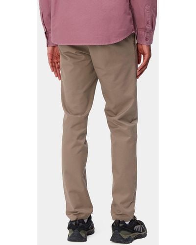 Carhartt Wip Sid Pant Chino Trousers - Pink