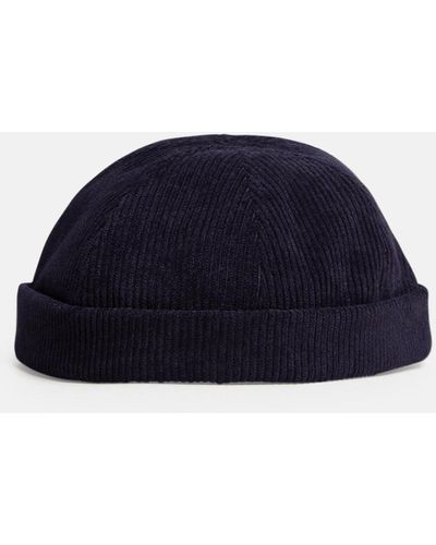 Bhode Dock Worker Hat (cord) - Blue