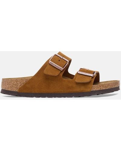 Birkenstock Arizona Sandals (narrow) - Brown