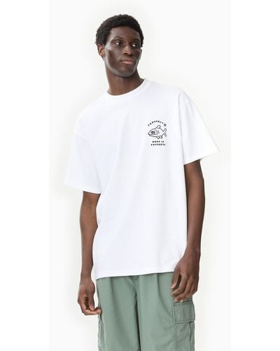 Carhartt Wip Icons T-shirt (loose) - White