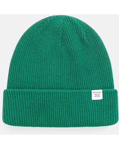 Norse Projects Norse Beanie - Green
