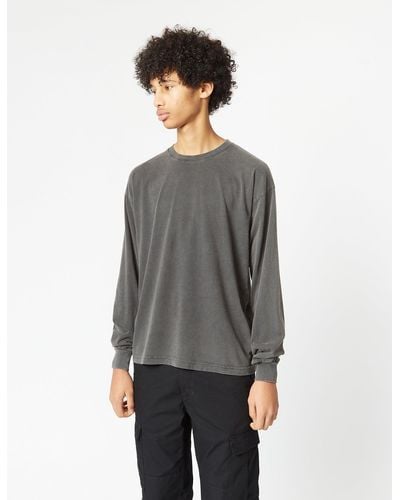 COLORFUL STANDARD Oversized Long Sleeve T-shirt (organic) - Grey