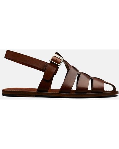 Grenson Quincy Sandal (leather) - Brown