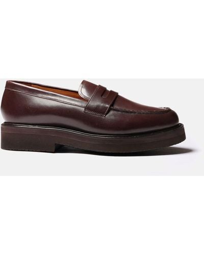 Grenson Peter Loafer (colorado Leather) - Brown